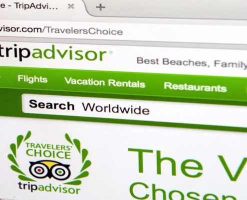 Les sites tripadvisor et zoover pour les campings et les hotels sont de puissants outils marketing