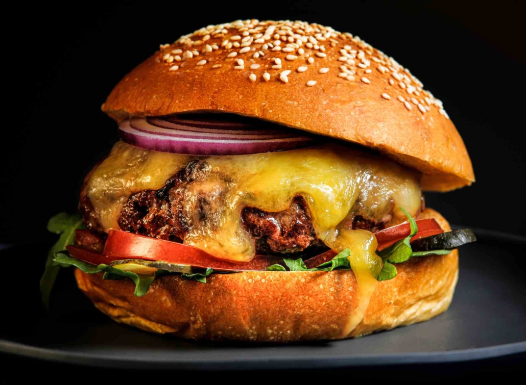 menu burger site web